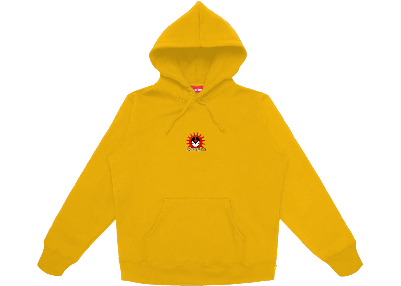 Supreme Vampire Hooded Sweatshirt Mustard