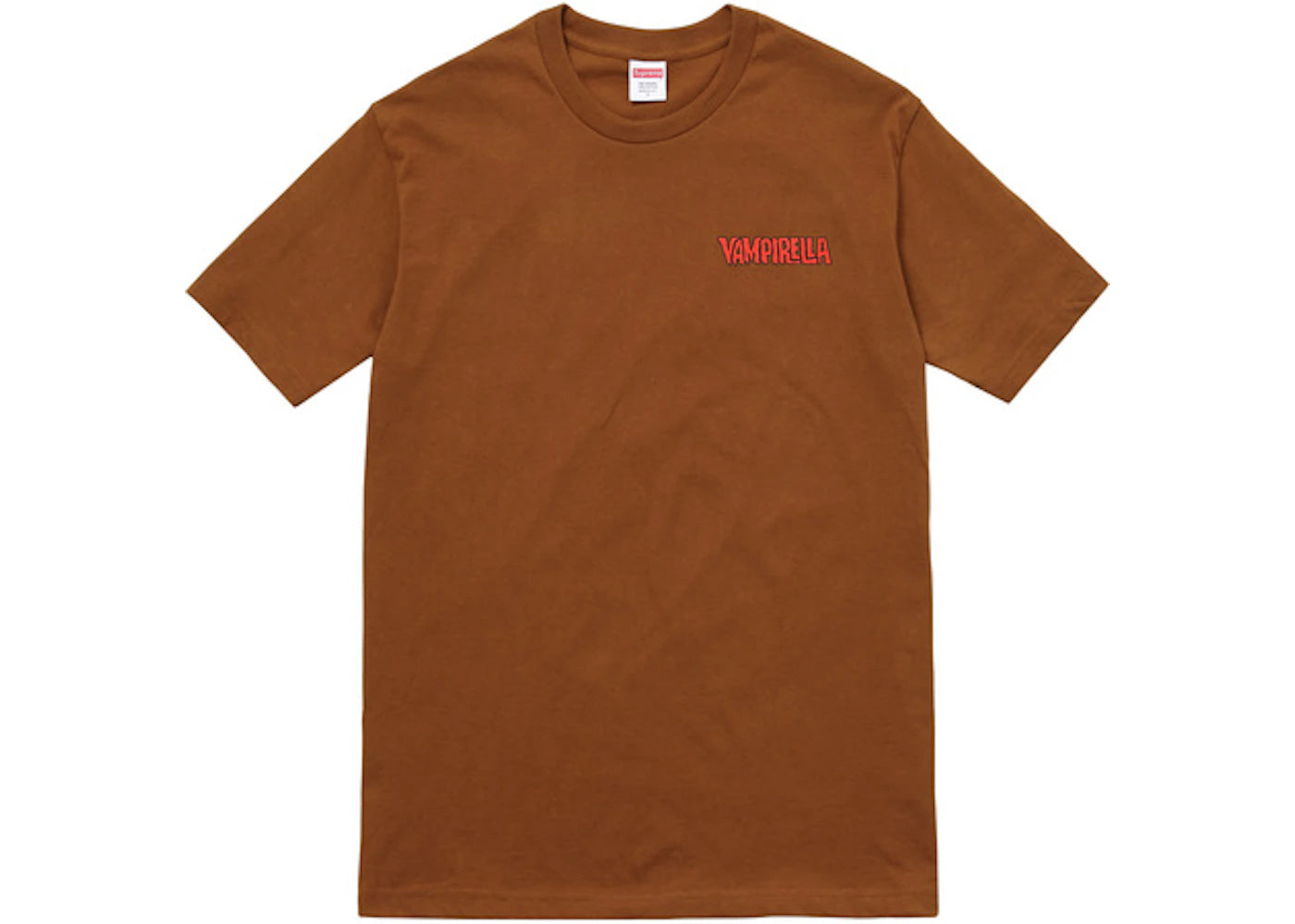 Supreme Vampirella Card Tee Brown