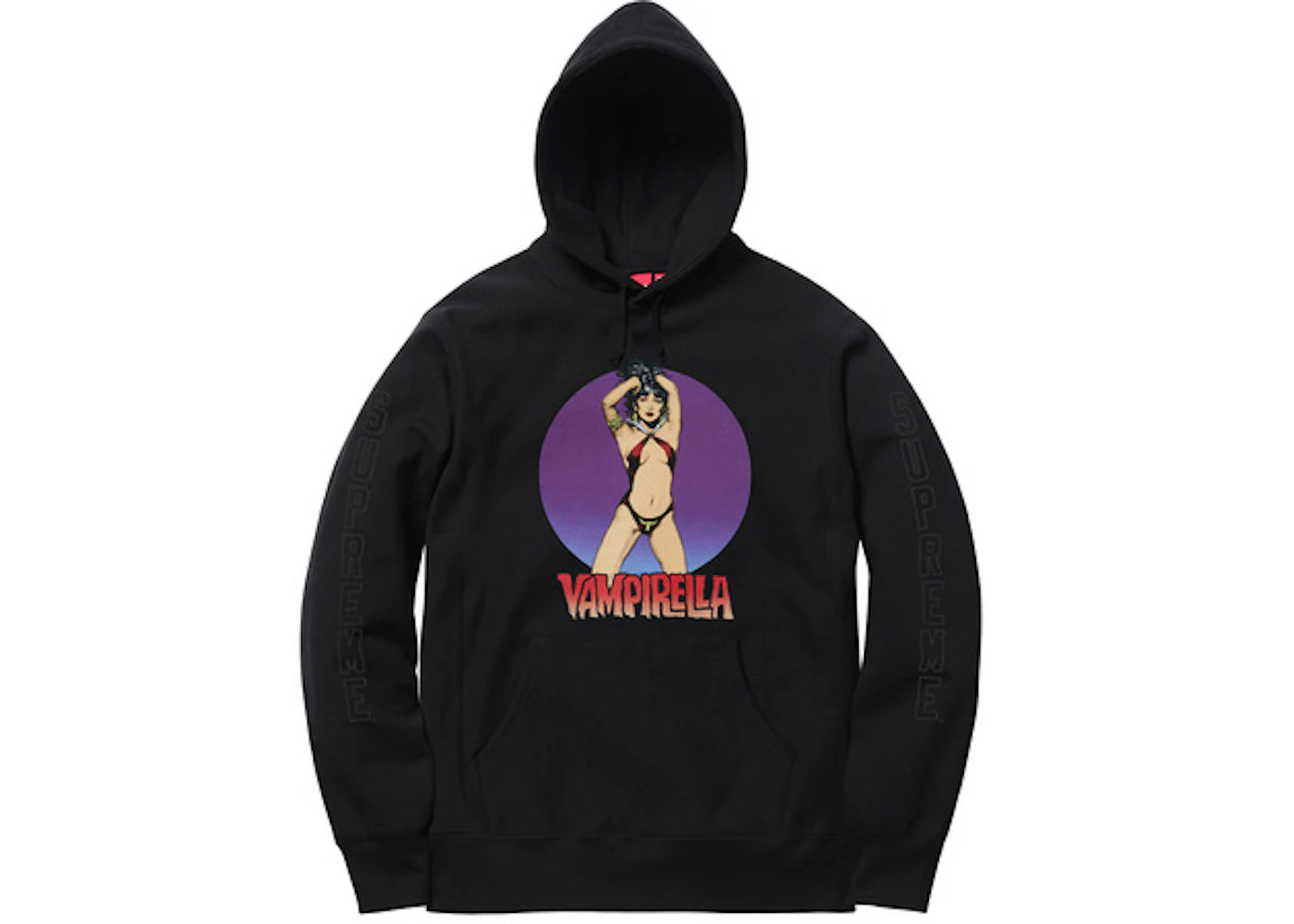 Supreme Vampirella Hooded Sweatshirt Black