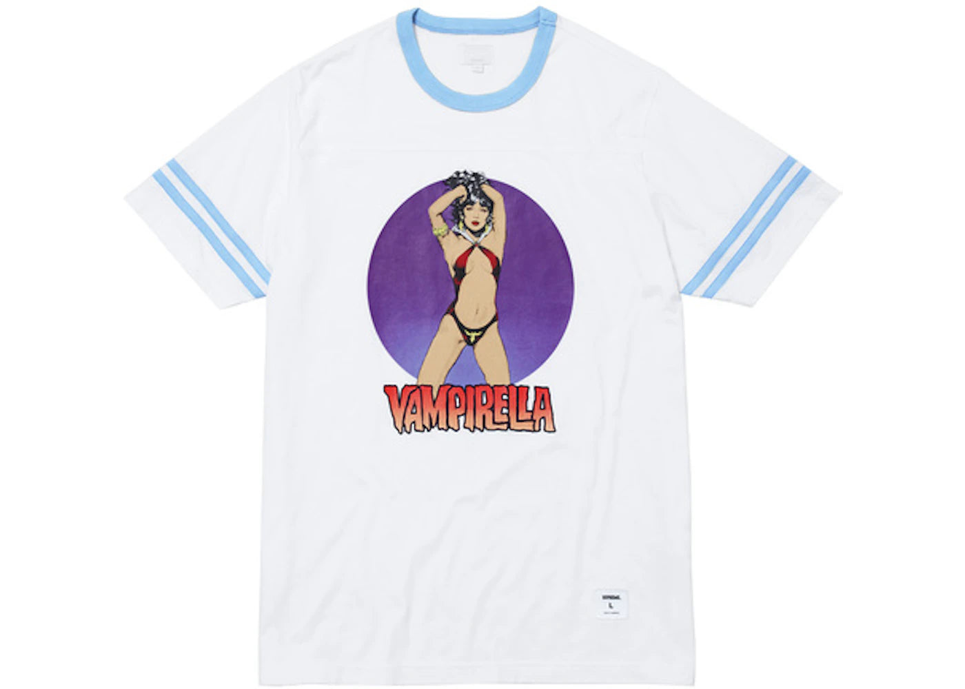 Supreme Vampirella SS Football Top Top White