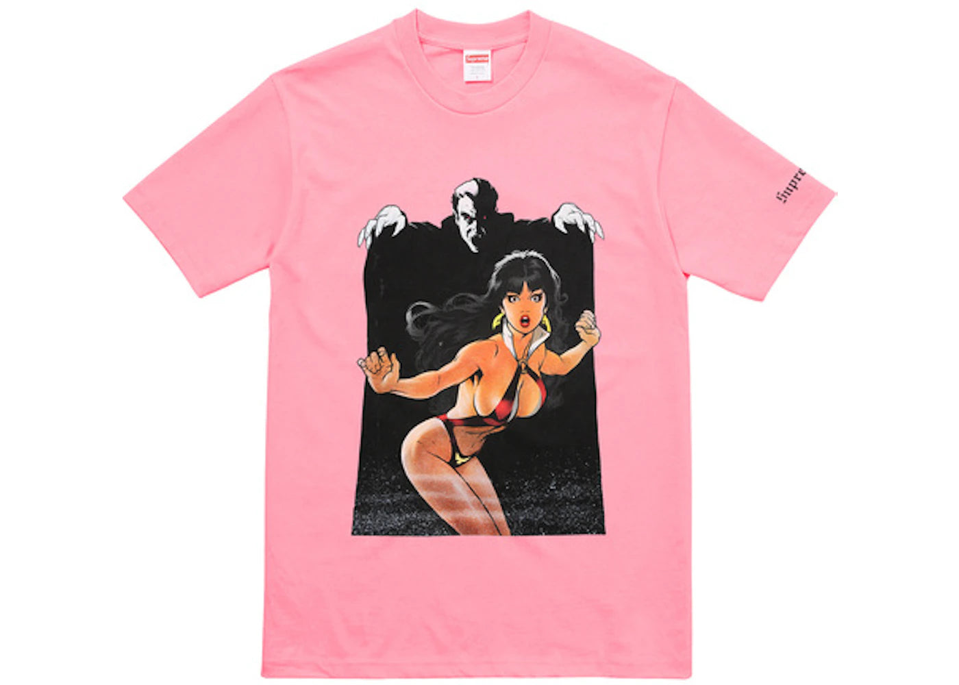 Supreme Vampirella Tee Bright Coral