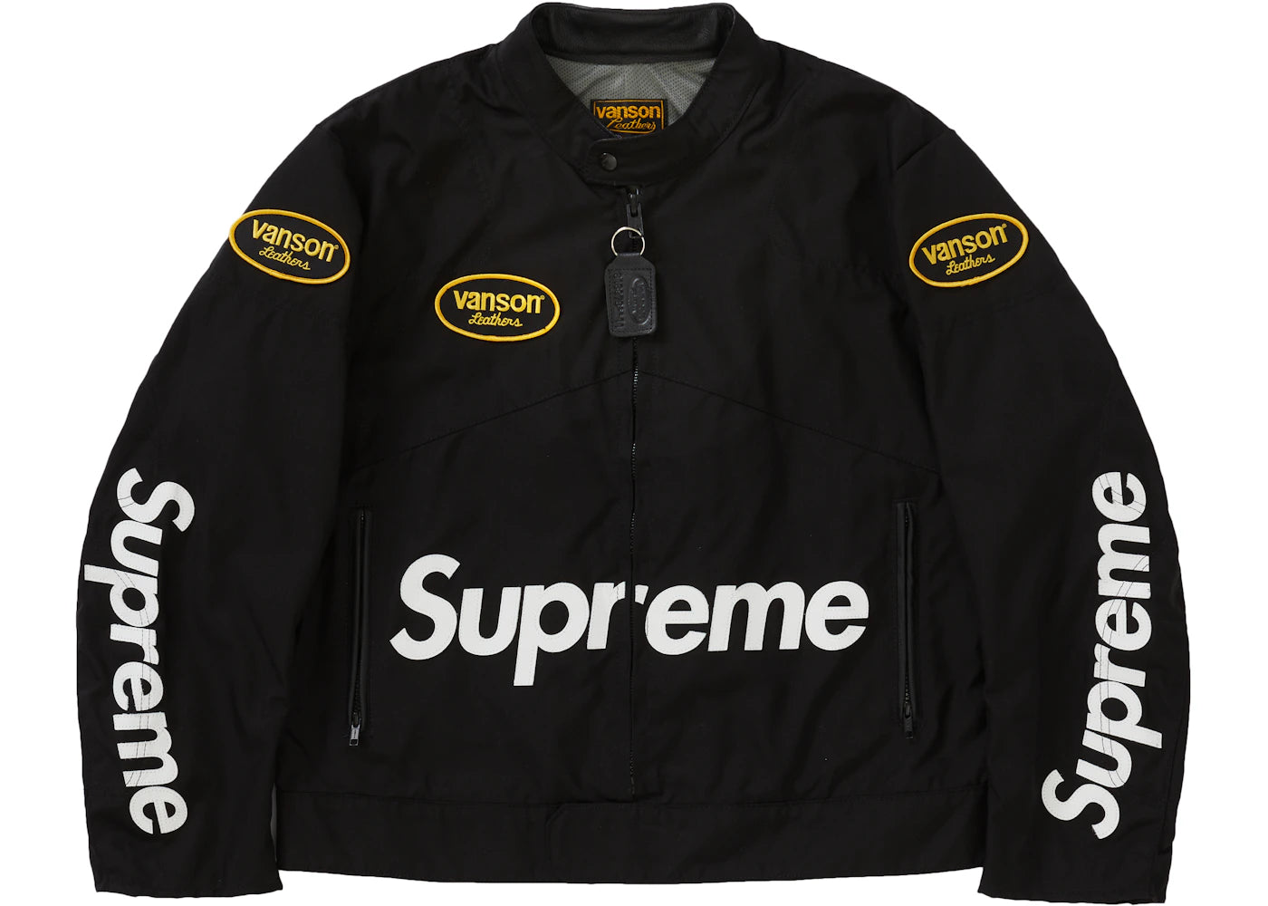 Supreme Vanson Leathers Cordura Jacket Black
