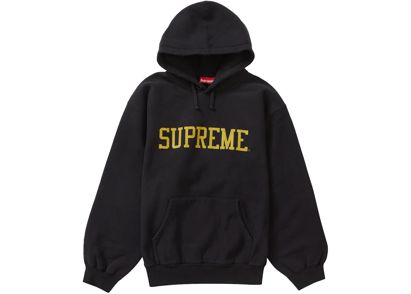Supreme Varsity Hooded Sweatshirt Black