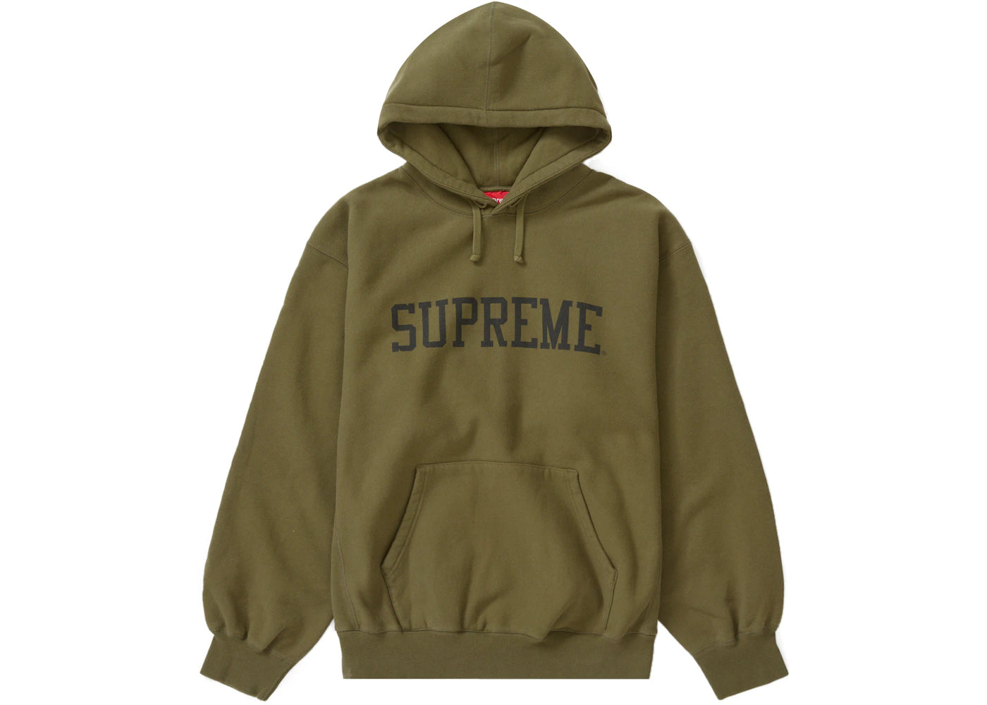 Supreme Varsity Hooded Sweatshirt Dark Olive