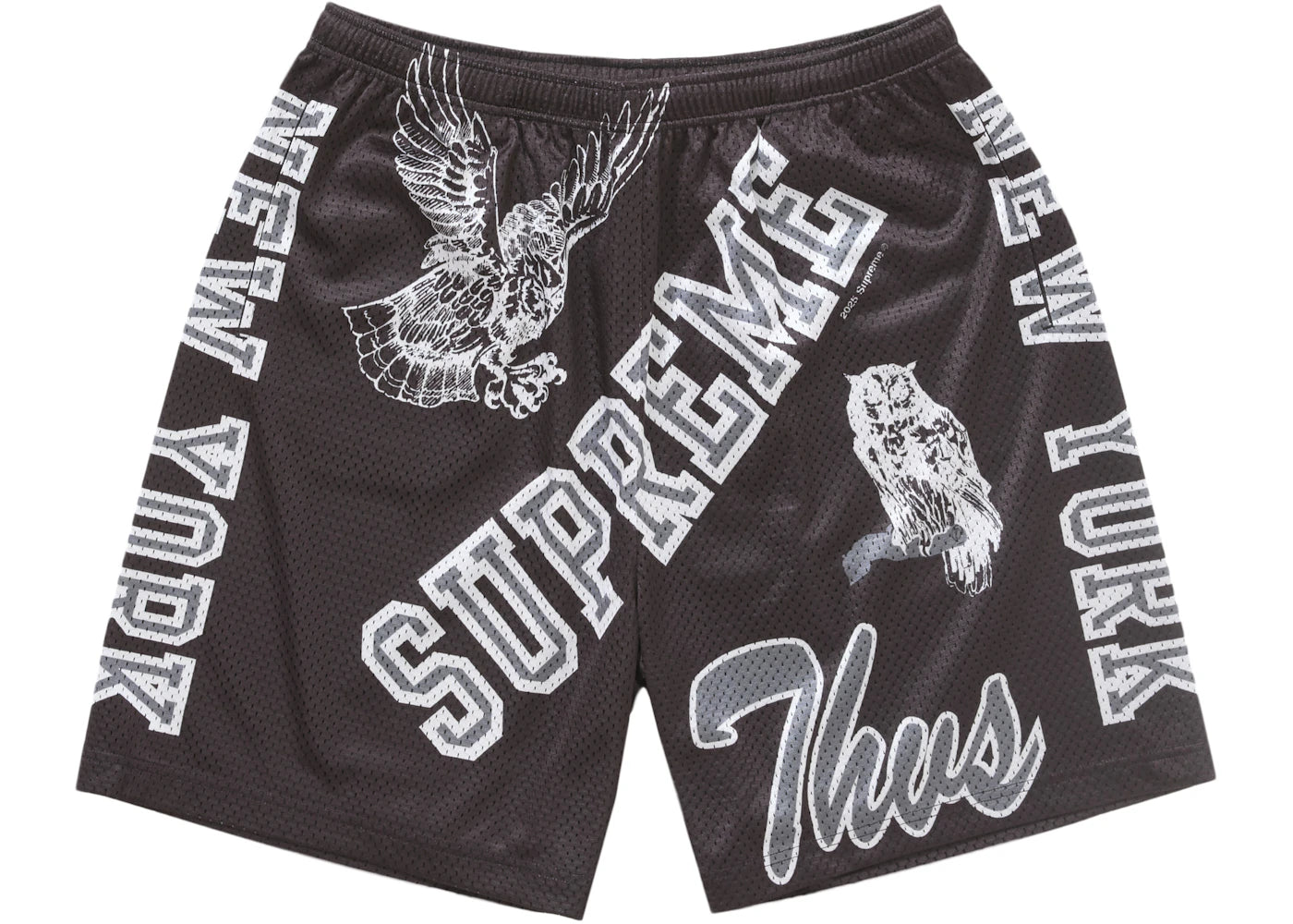 Supreme Varsity Mesh Short Black – Side Kicks