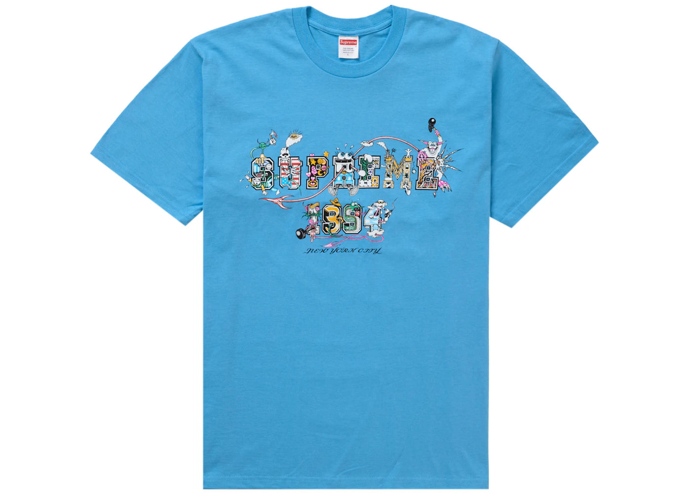 Supreme Varsity Tee Bright Blue