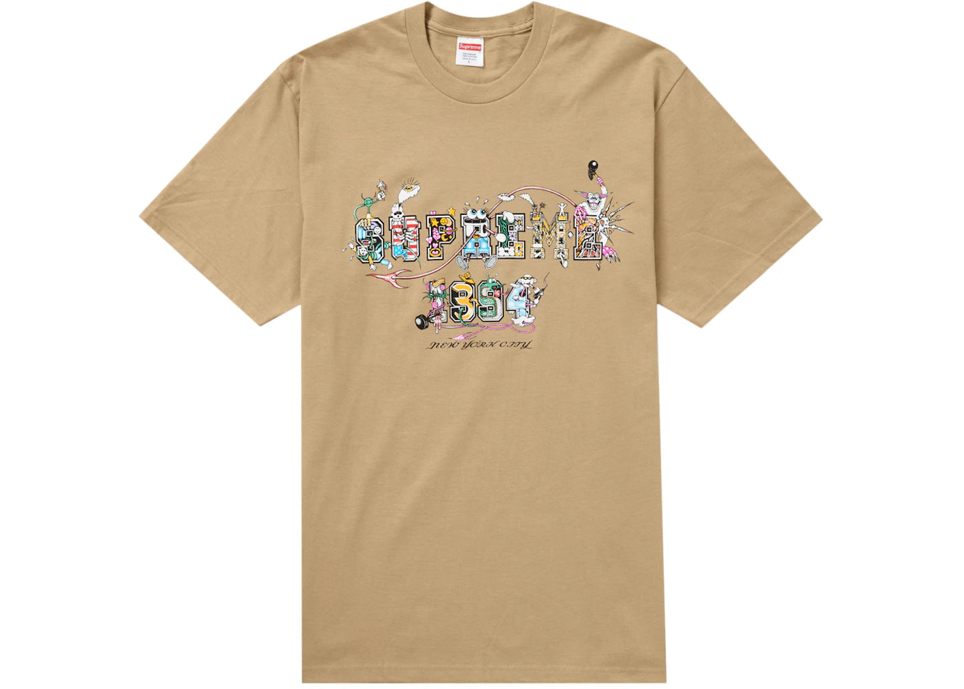 Supreme Varsity Tee Khaki