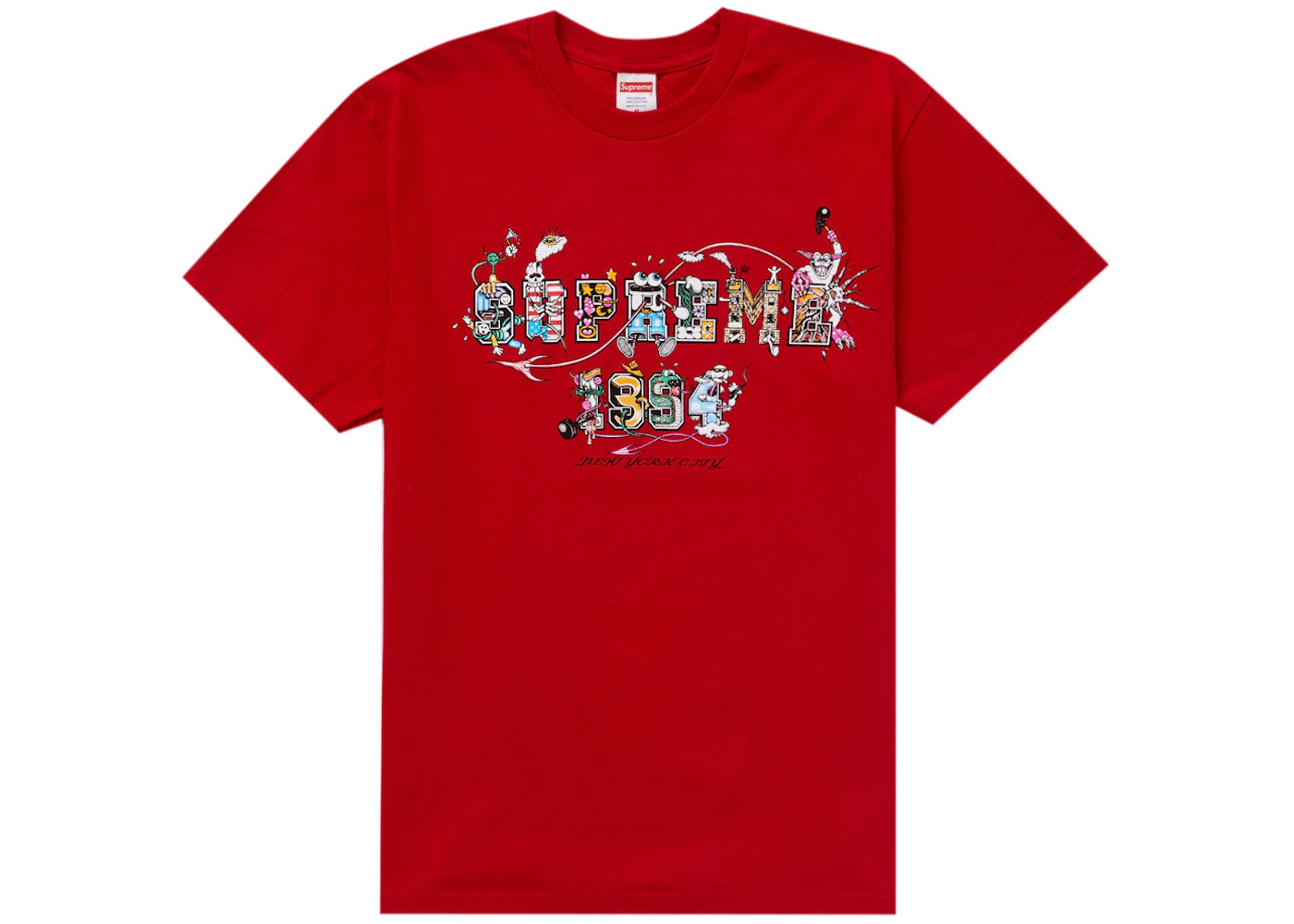 Supreme Varsity Tee Red
