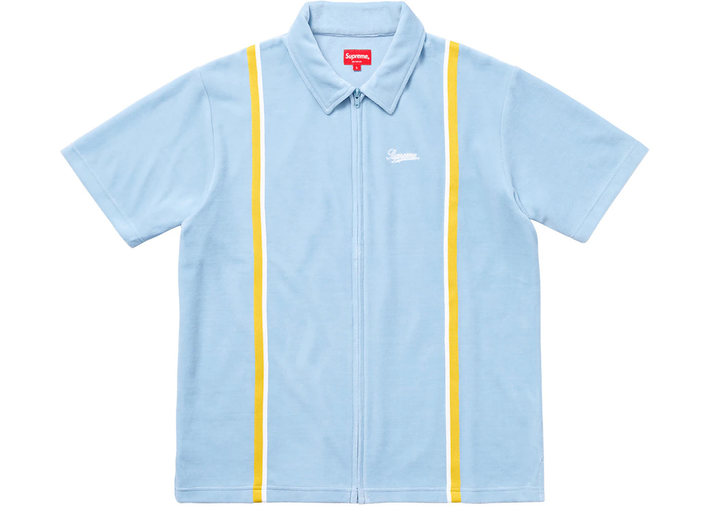 Supreme Velour Warm Up Light Blue