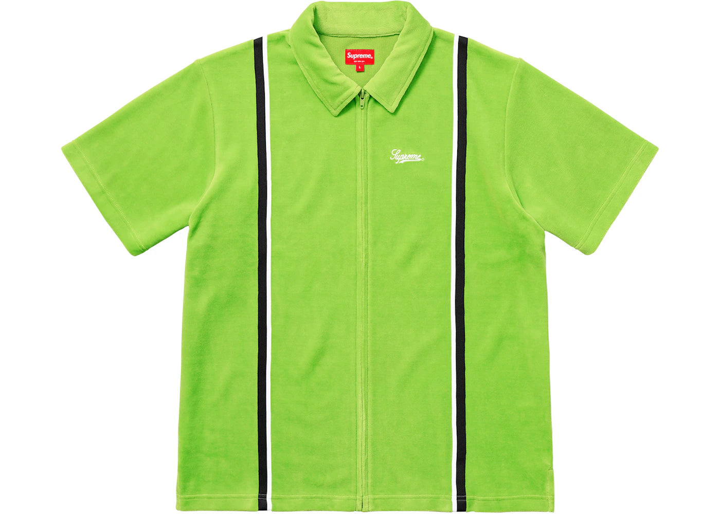 Supreme Velour Warm Up Lime
