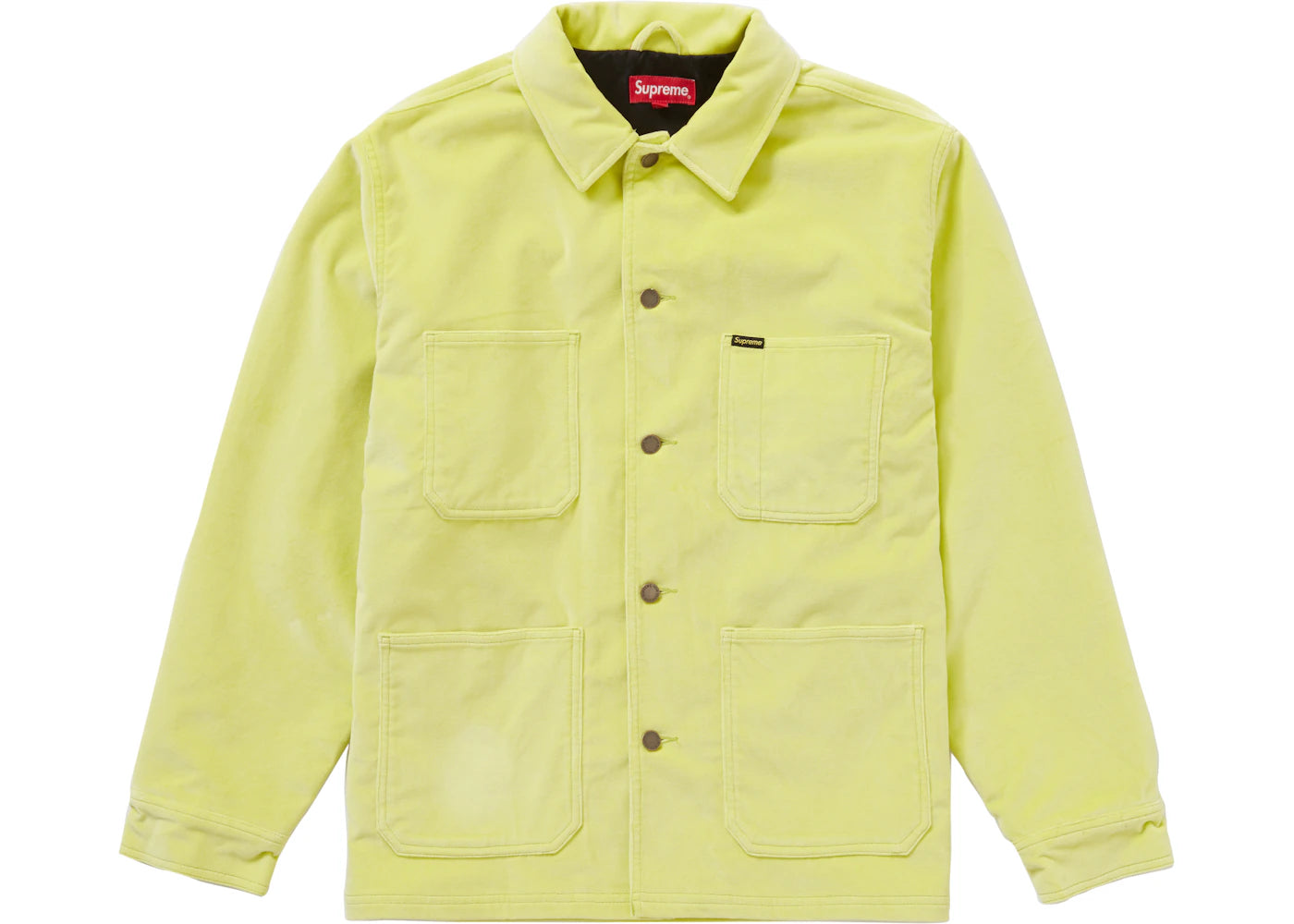 Supreme Velvet Chore Coat Bright Green