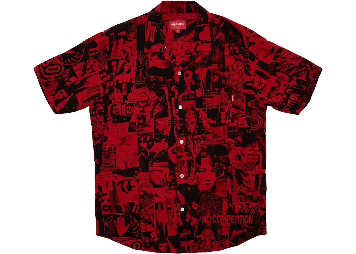 Supreme Vibrations Rayon Shirt Red