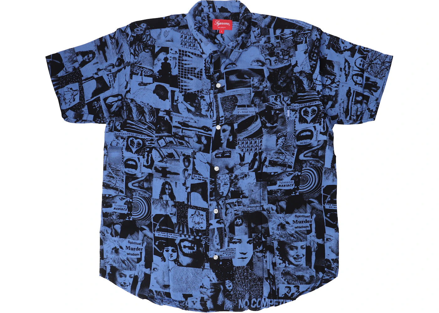 Supreme Vibrations Rayon Shirt Royal