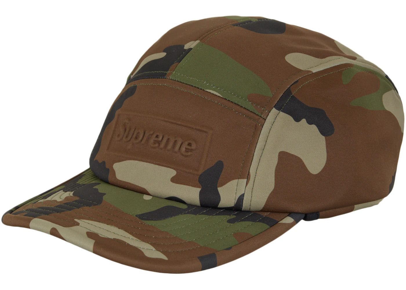 Supreme WINDSTOPPER Earflap Camp Cap (FW23) Woodland Camo