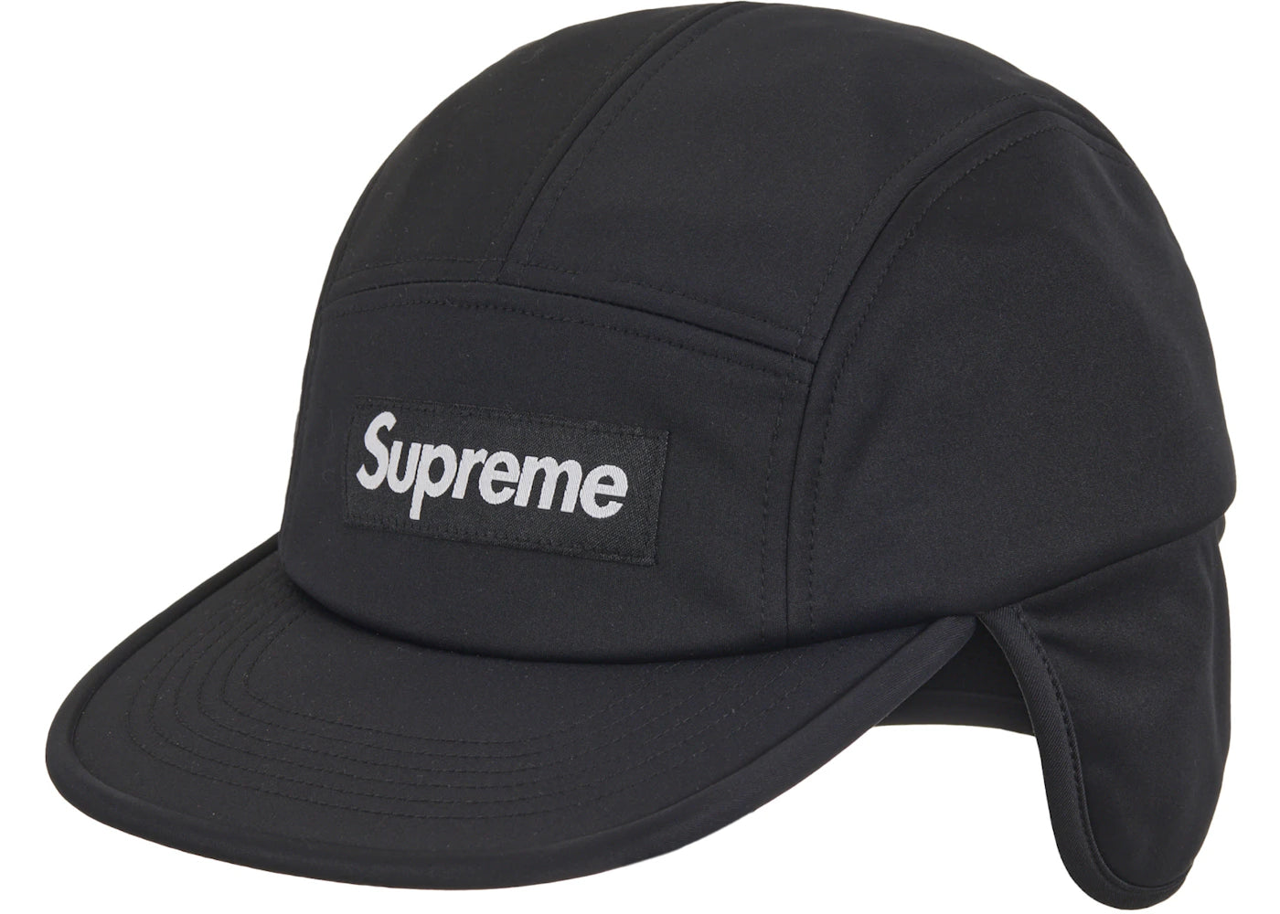 Supreme WINDSTOPPER Earflap Camp Cap (FW24) Black