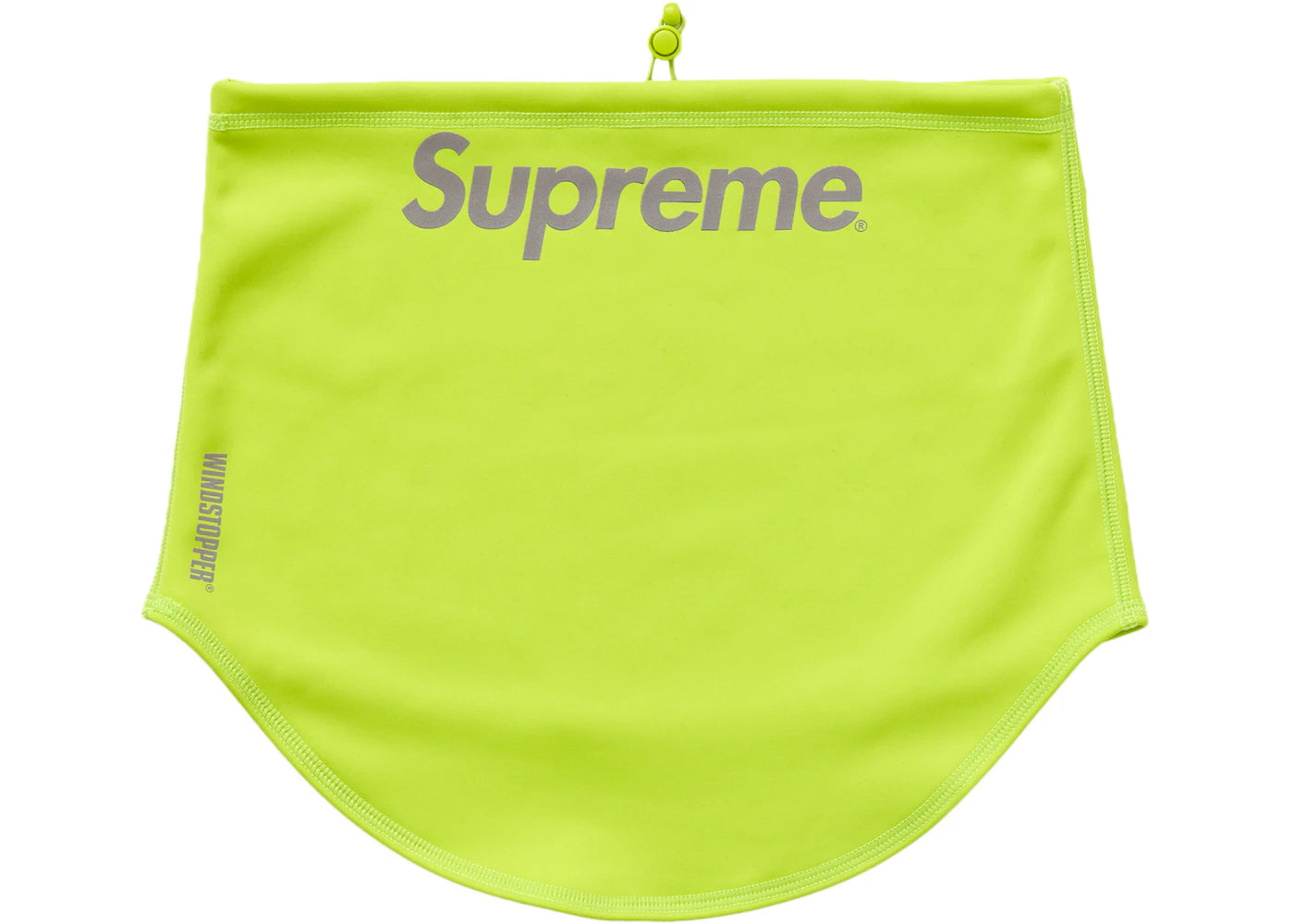 Supreme WINDSTOPPER Neck Gaiter Bright Green