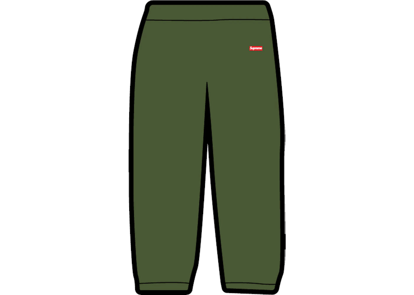 Supreme WINDSTOPPER Sweatpant Dark Olive