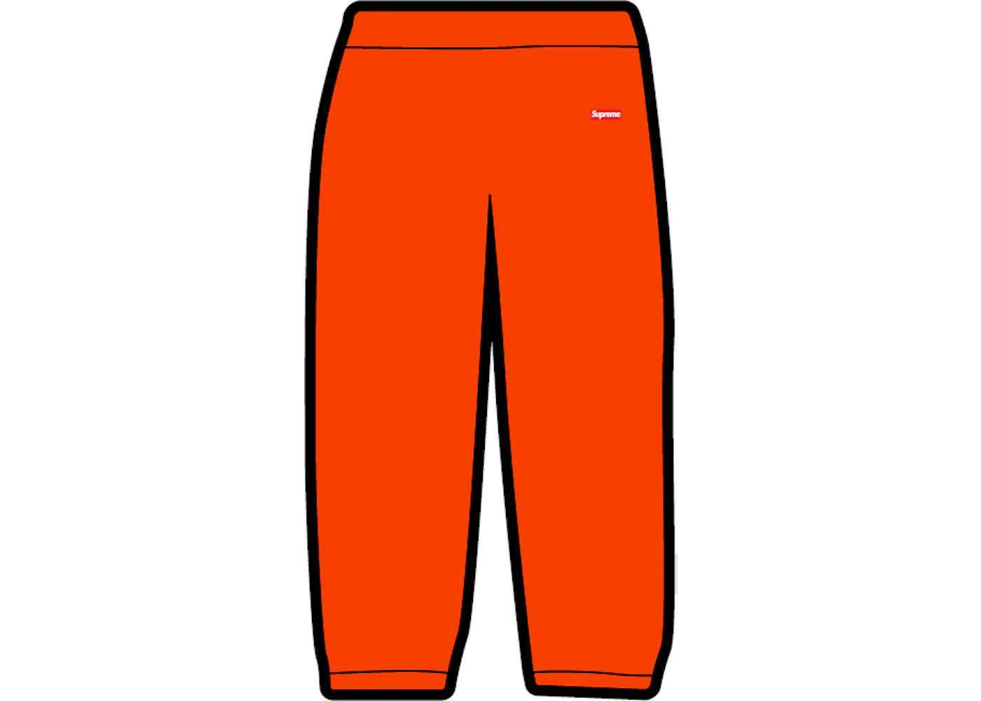 Supreme WINDSTOPPER Sweatpant Orange