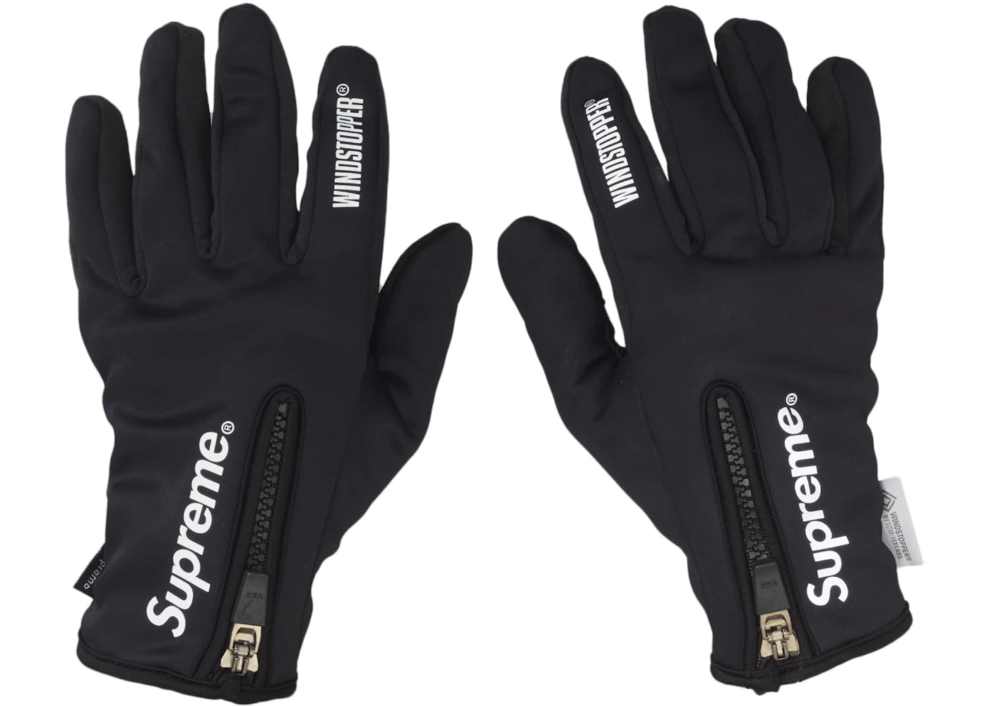 Supreme WINDSTOPPER Zip Gloves Black