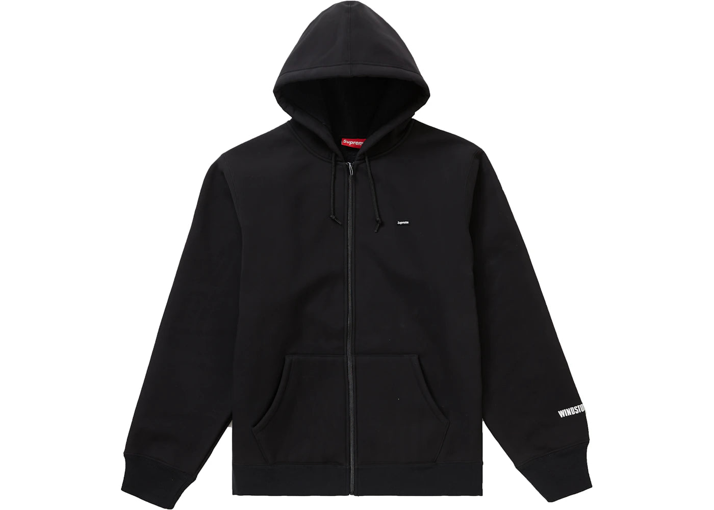 Supreme WINDSTOPPER Zip Up Hooded Sweatshirt (FW19) Black