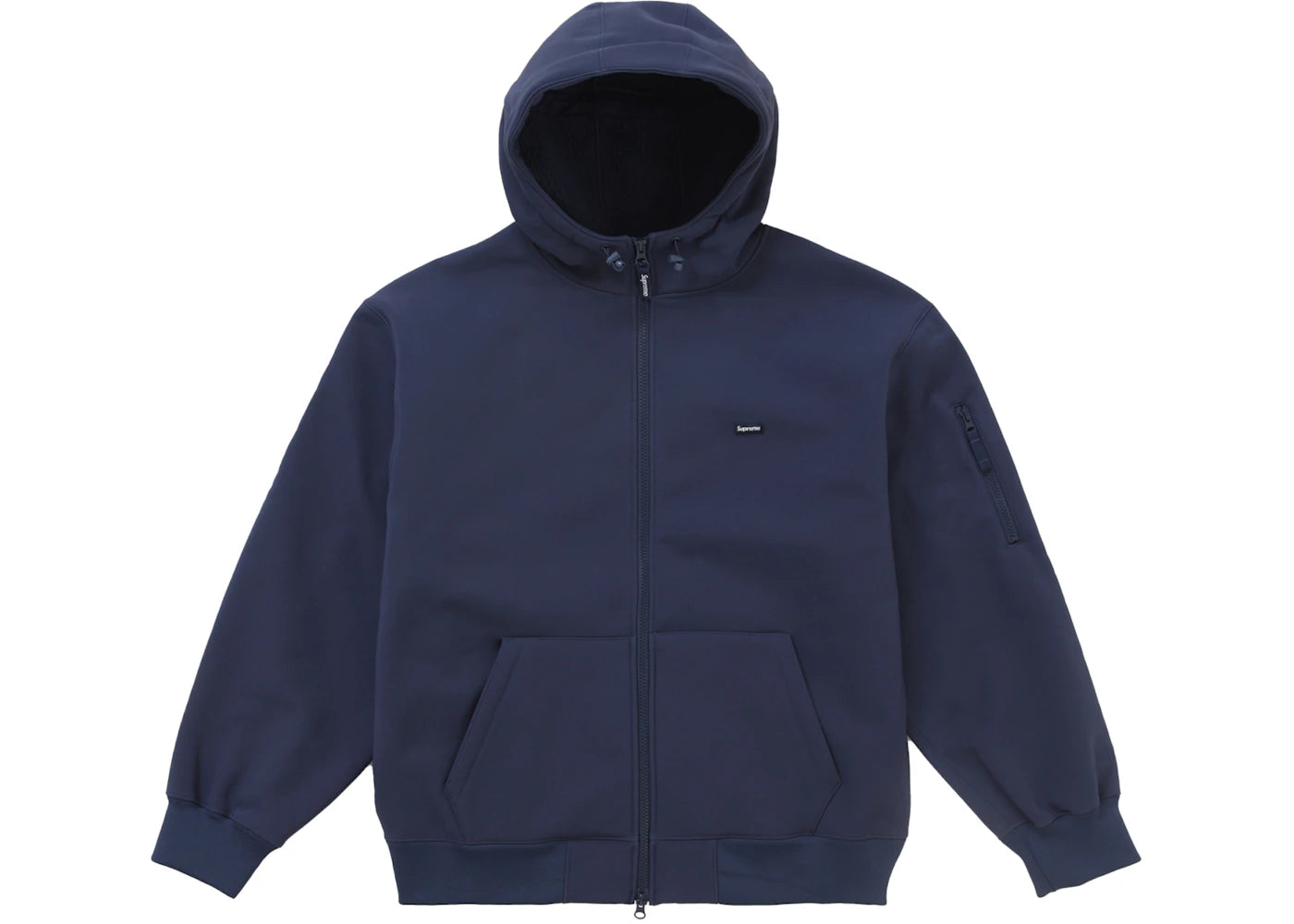 Supreme WINDSTOPPER Zip Up Hooded Sweatshirt (FW24) Navy
