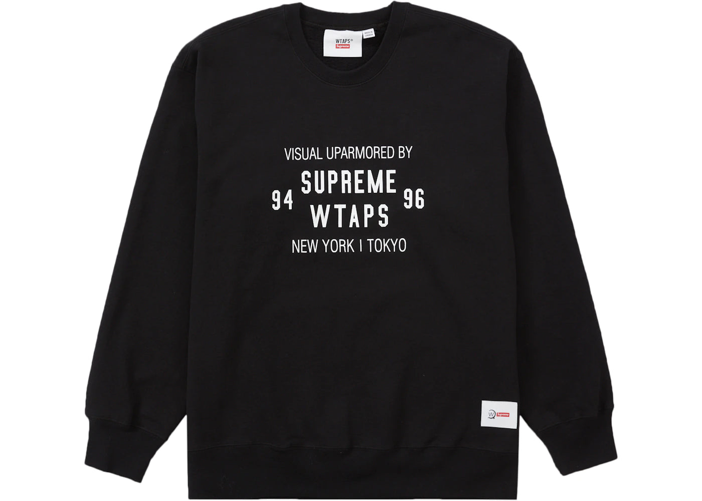 Supreme WTAPS Crewneck Black