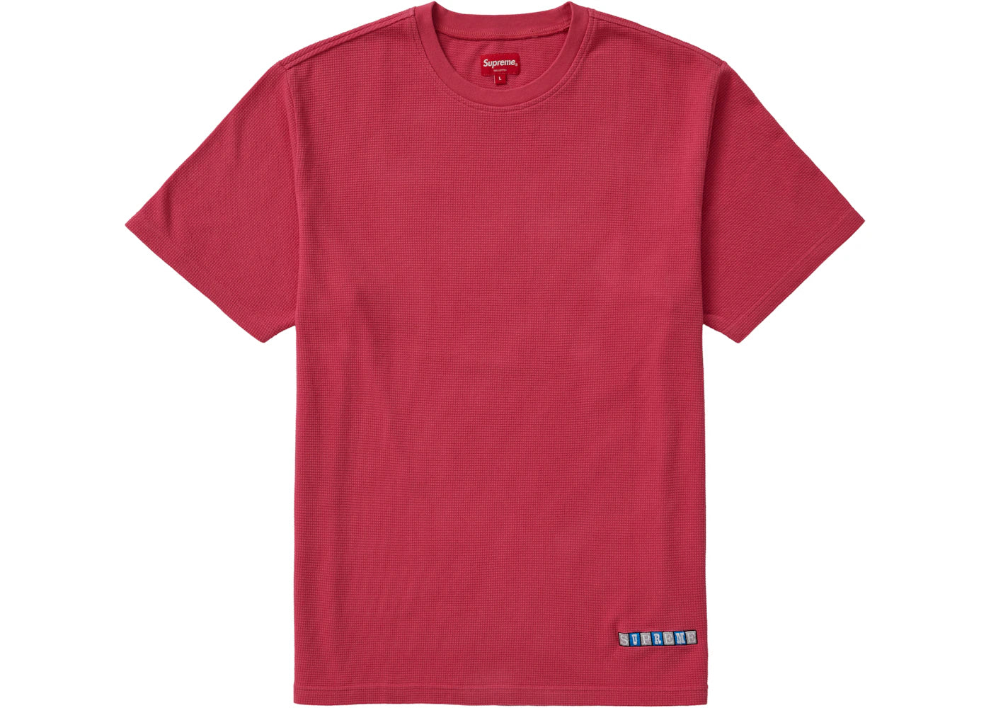 Supreme Waffle S/S Top Magenta
