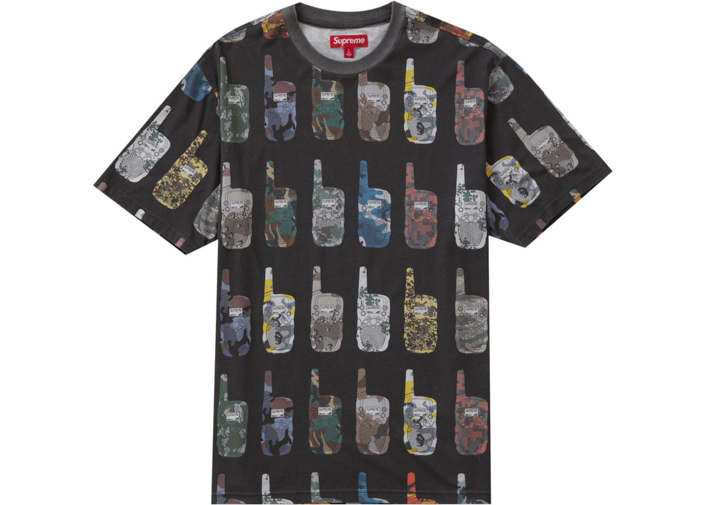 Supreme Walkie Talkie S/S Top Black