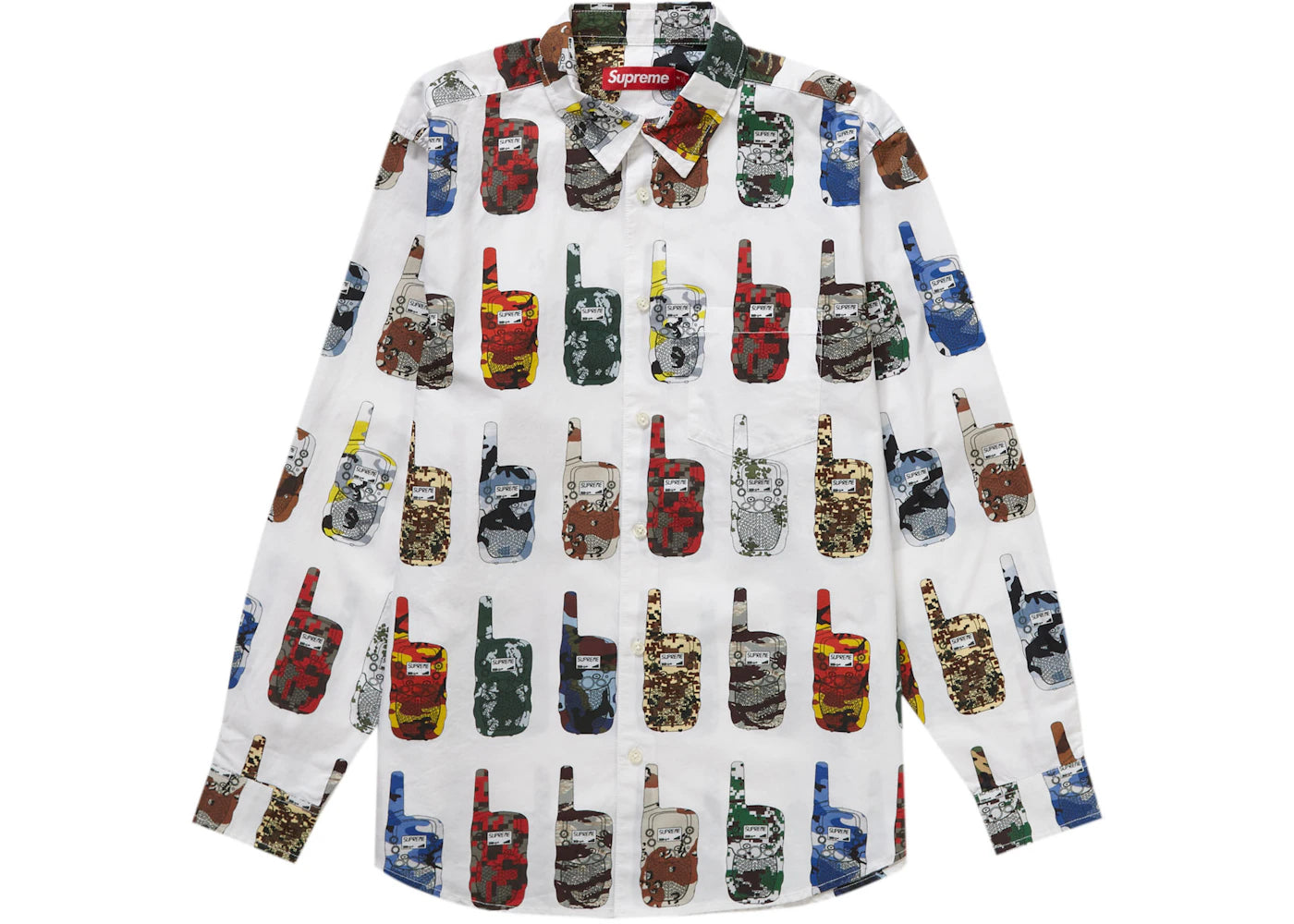 Supreme Walkie Talkie Shirt White