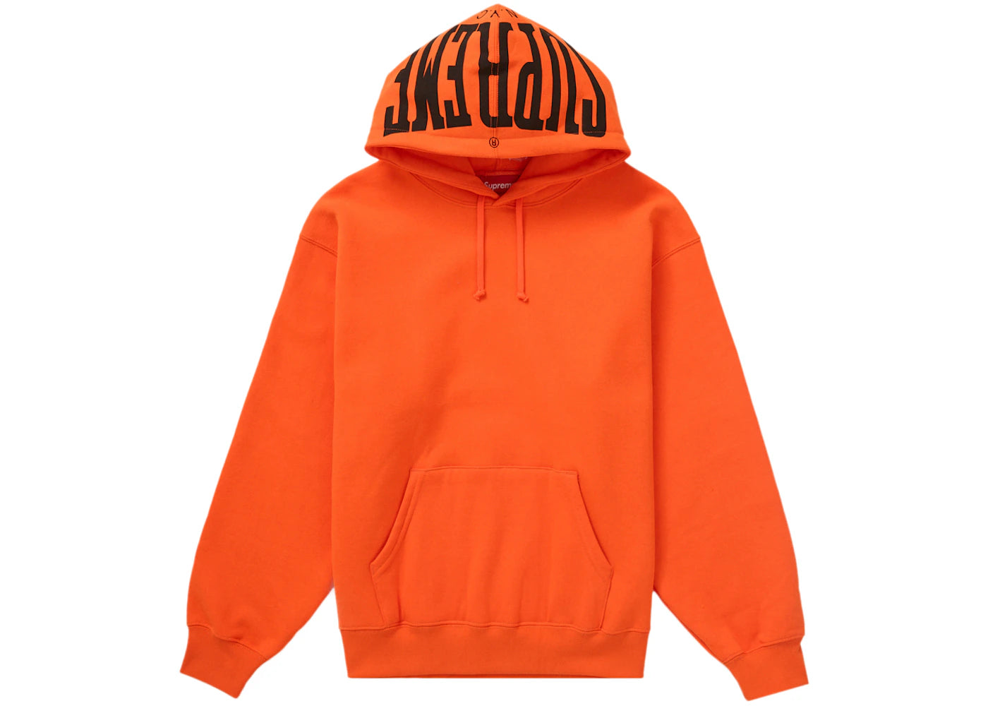 Supreme Warm Up Hooded Sweatshirt (SS24) Bright Orange