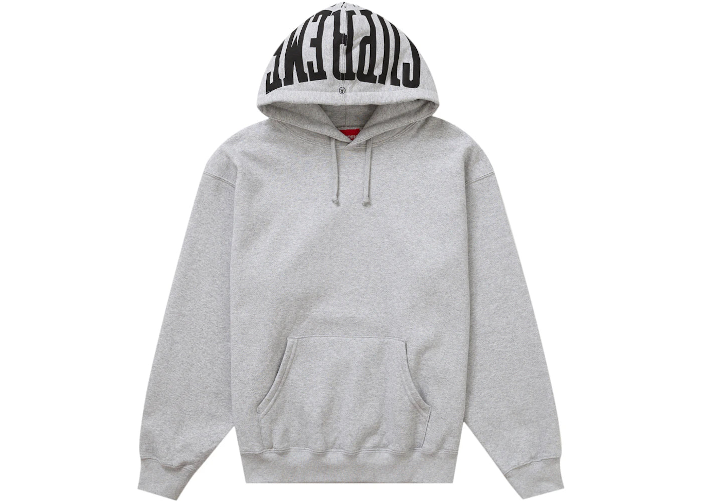 Supreme Warm Up Hooded Sweatshirt (SS24) Heather Grey