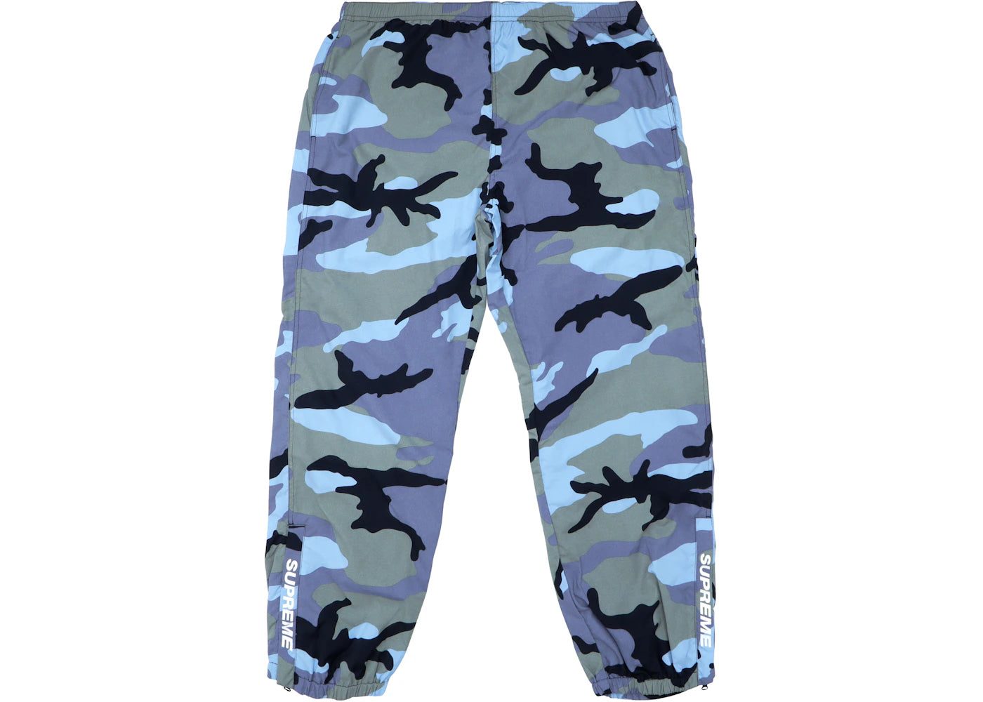 Supreme Warm Up Pant (SS18) Blue Camo