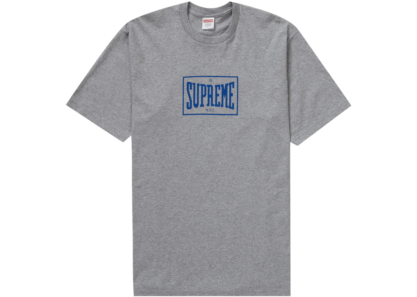 Supreme Warm Up Tee Heather Grey