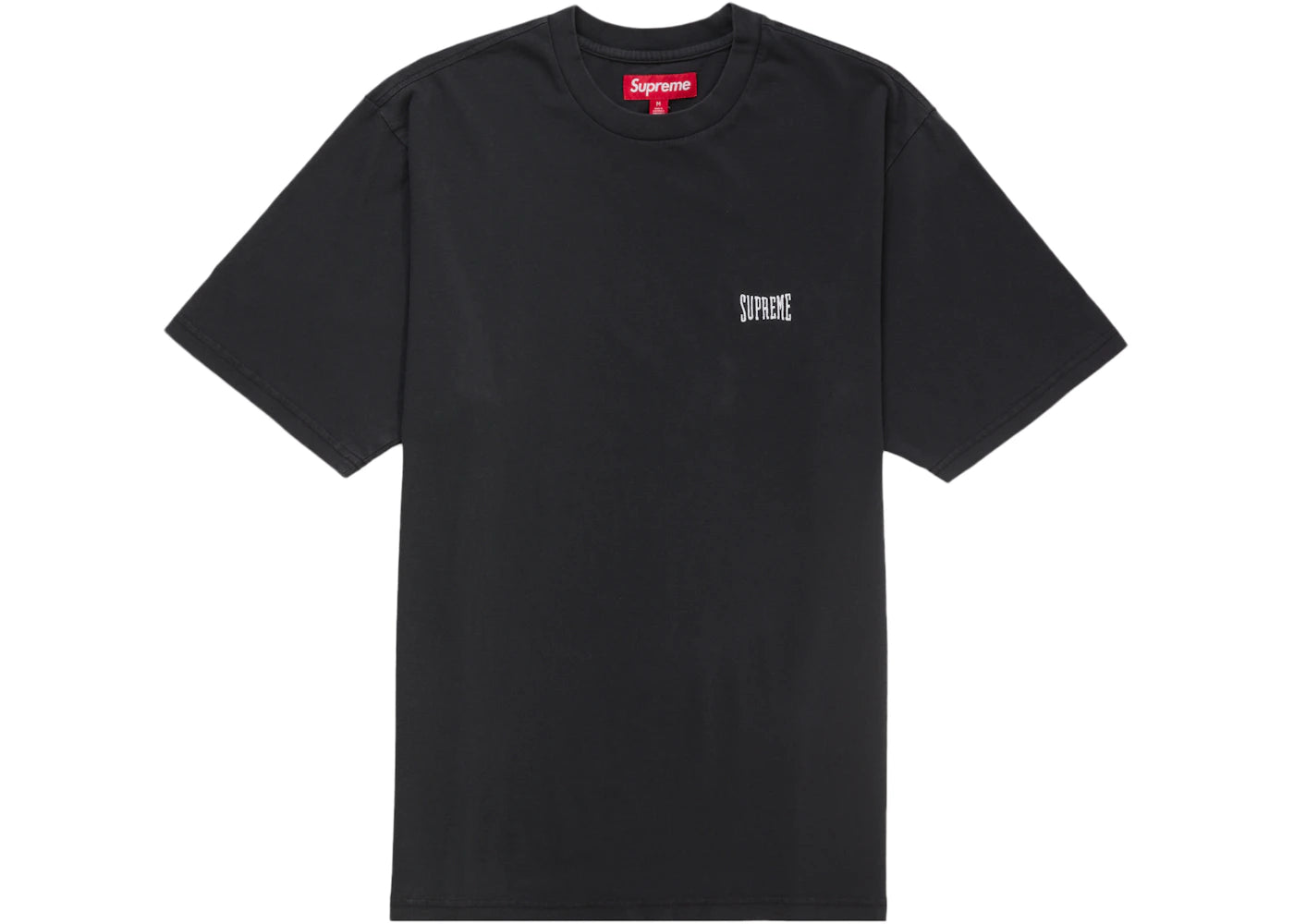 Supreme Warm Up Washed S/S Top Black