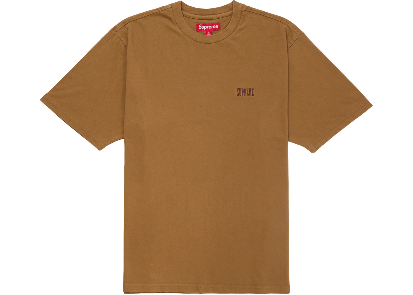 Supreme Warm Up Washed S/S Top Brown