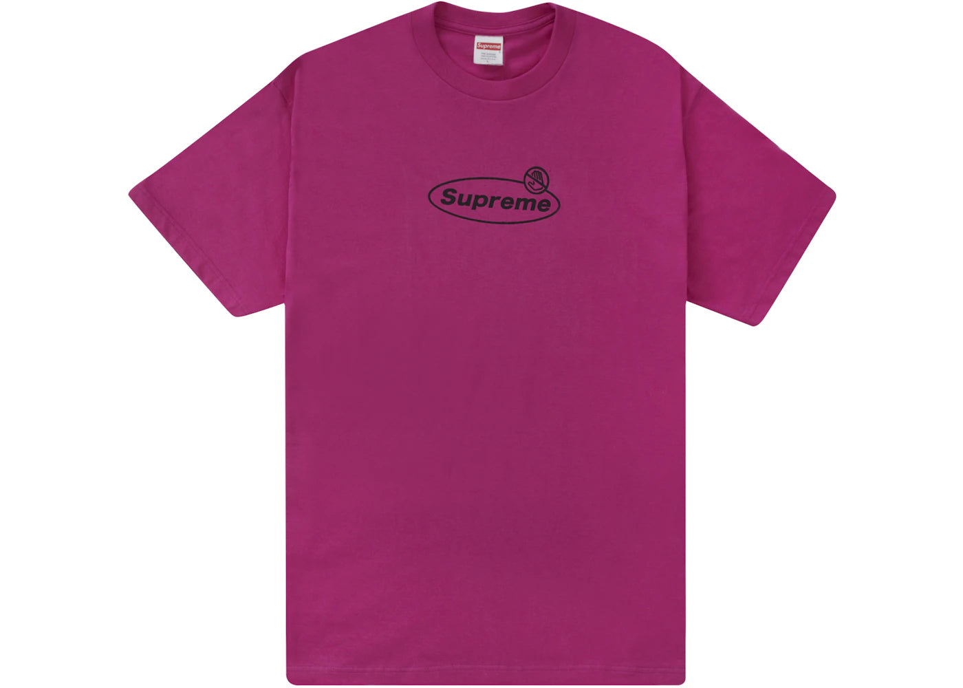 Supreme Warning Tee Magenta