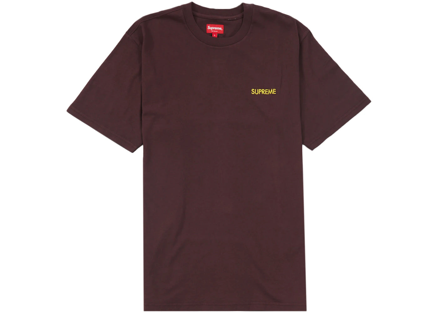 Supreme Washed Capital S/S Top Brown