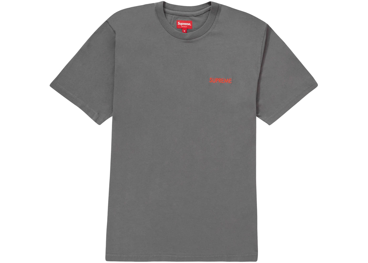 Supreme Washed Capital S/S Top Grey