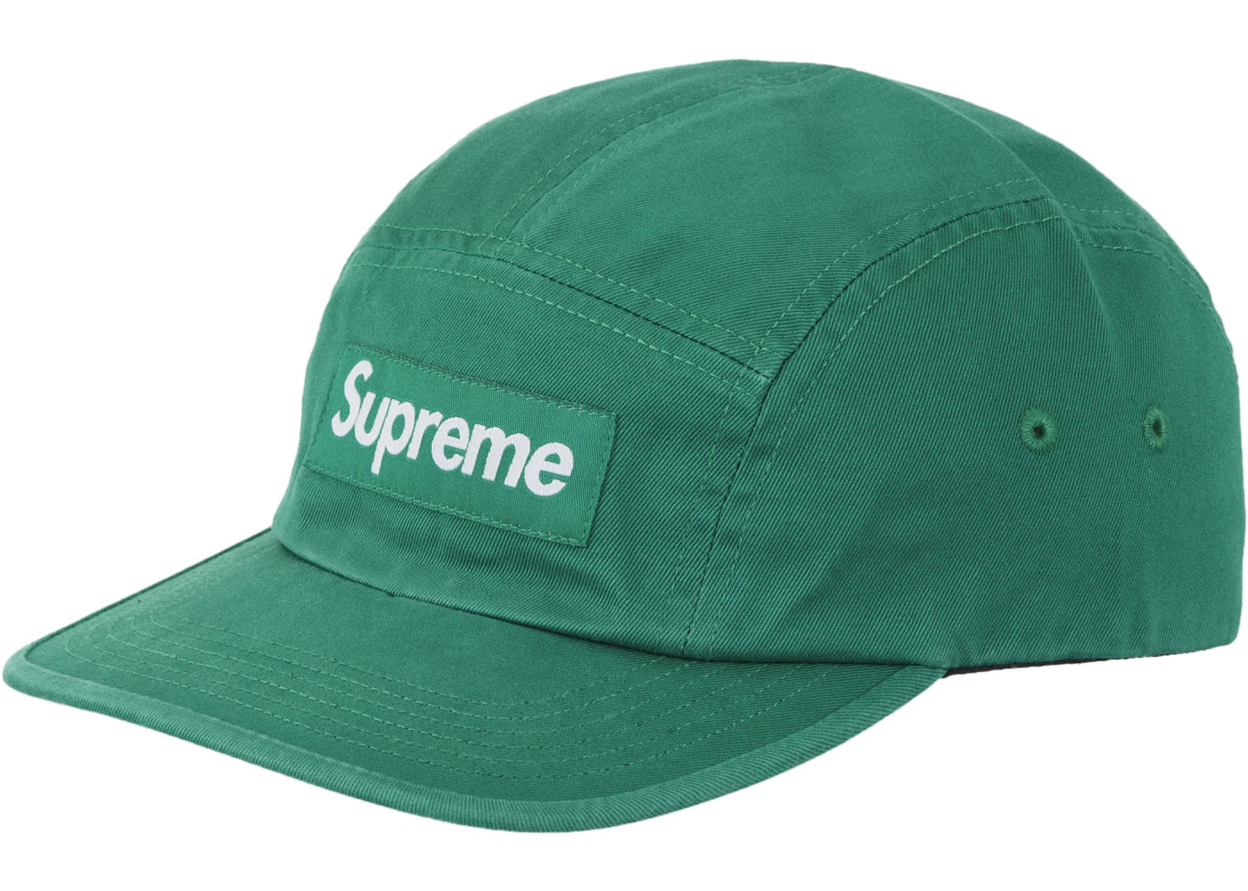 Supreme Washed Chino Twill Camp Cap (FW24) Green
