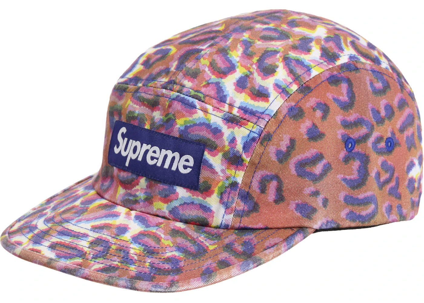 Supreme Washed Chino Twill Camp Cap (FW24) Leopard