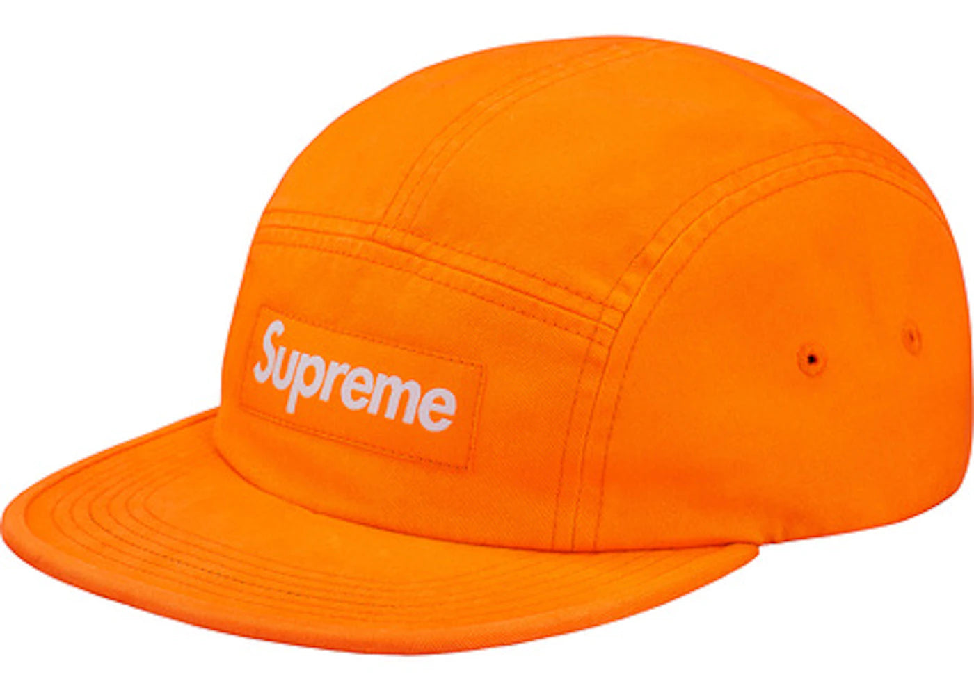 Supreme Washed Chino Twill Camp Cap (SS18) Light Orange