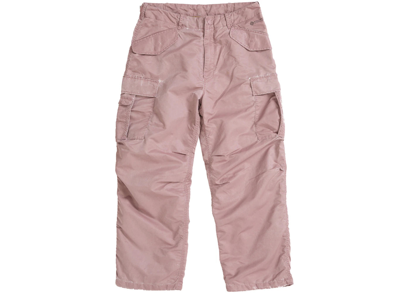 Supreme Washed Flight Satin Cargo Pant Dusty Pink