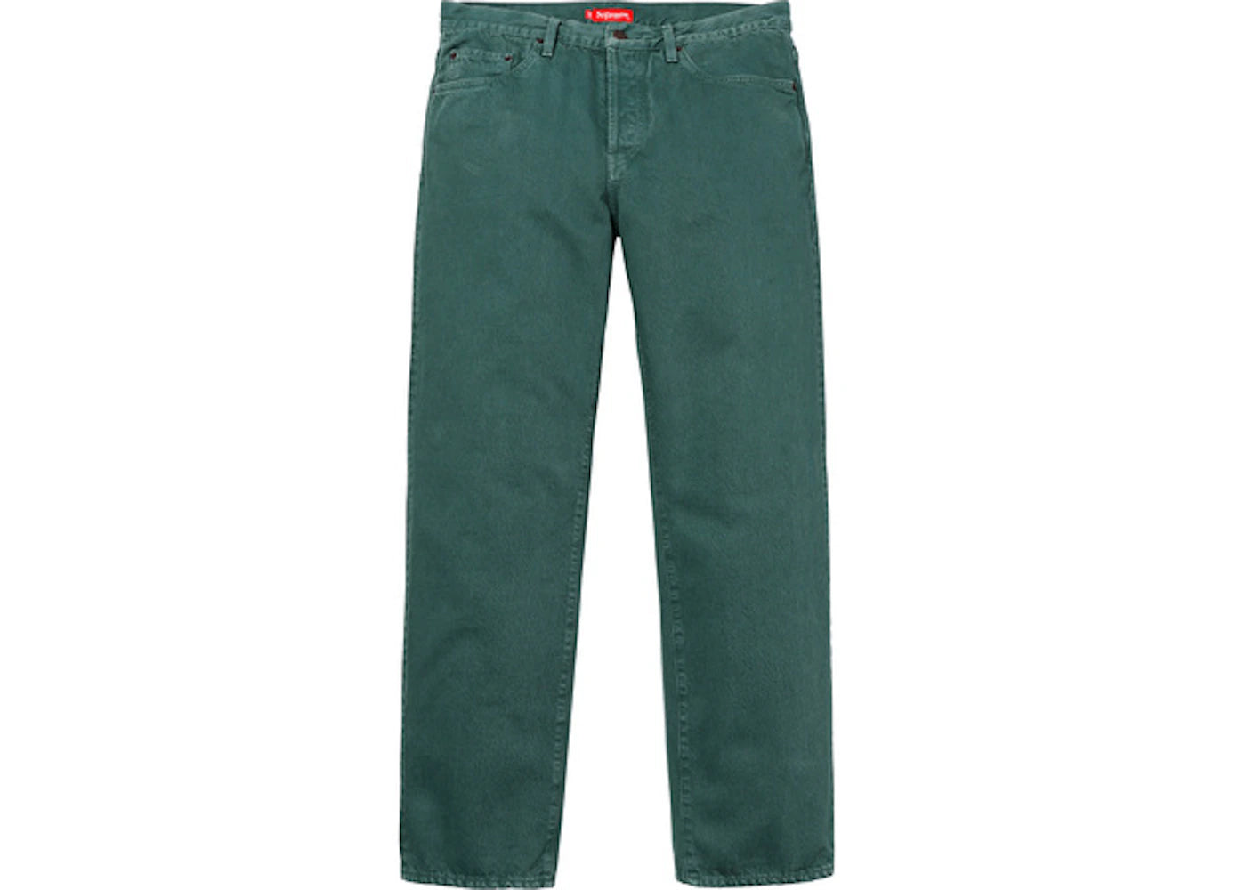 Supreme Washed Regular Jeans Dusty Teal