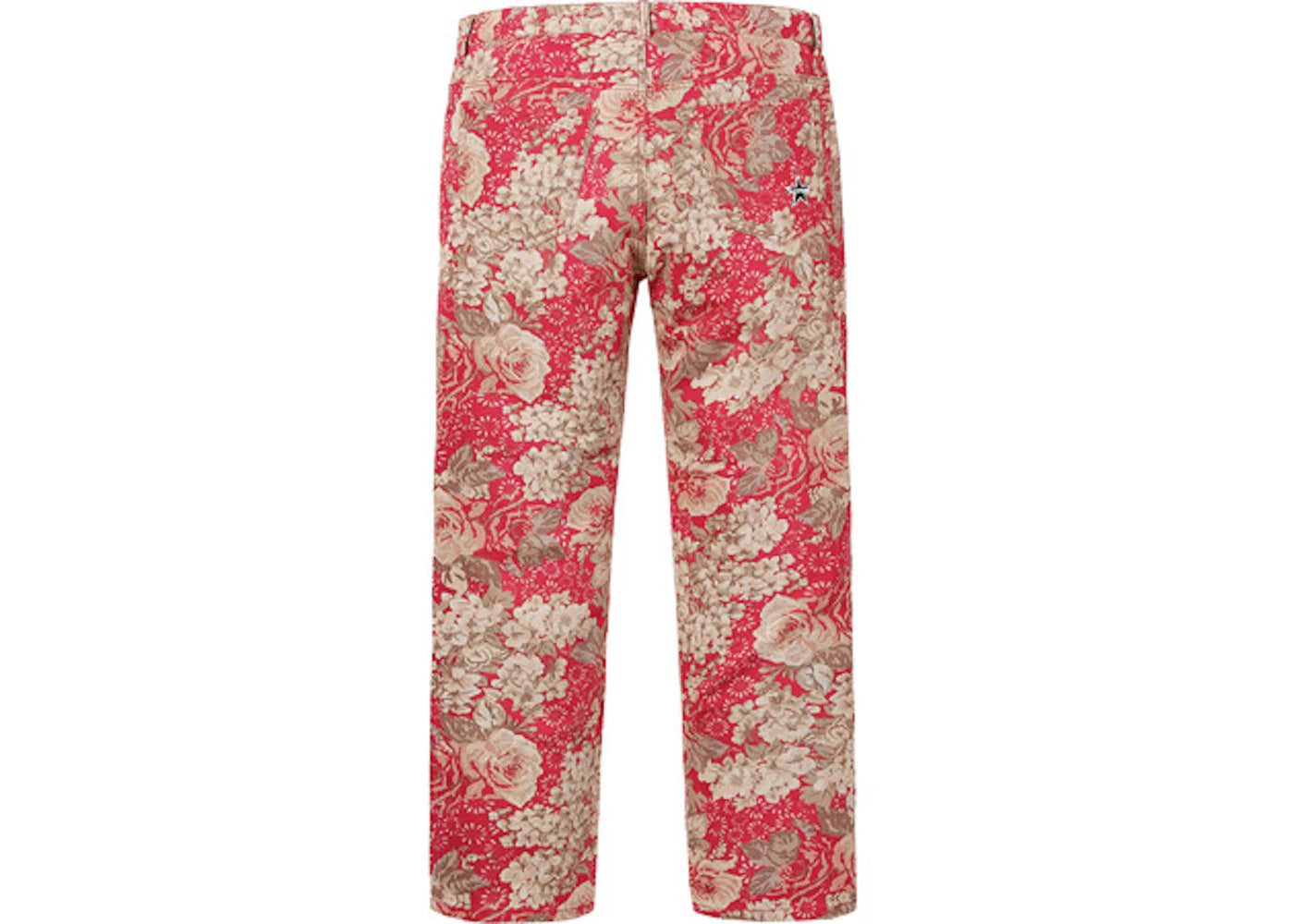 Supreme Washed Regular Jeans Floral