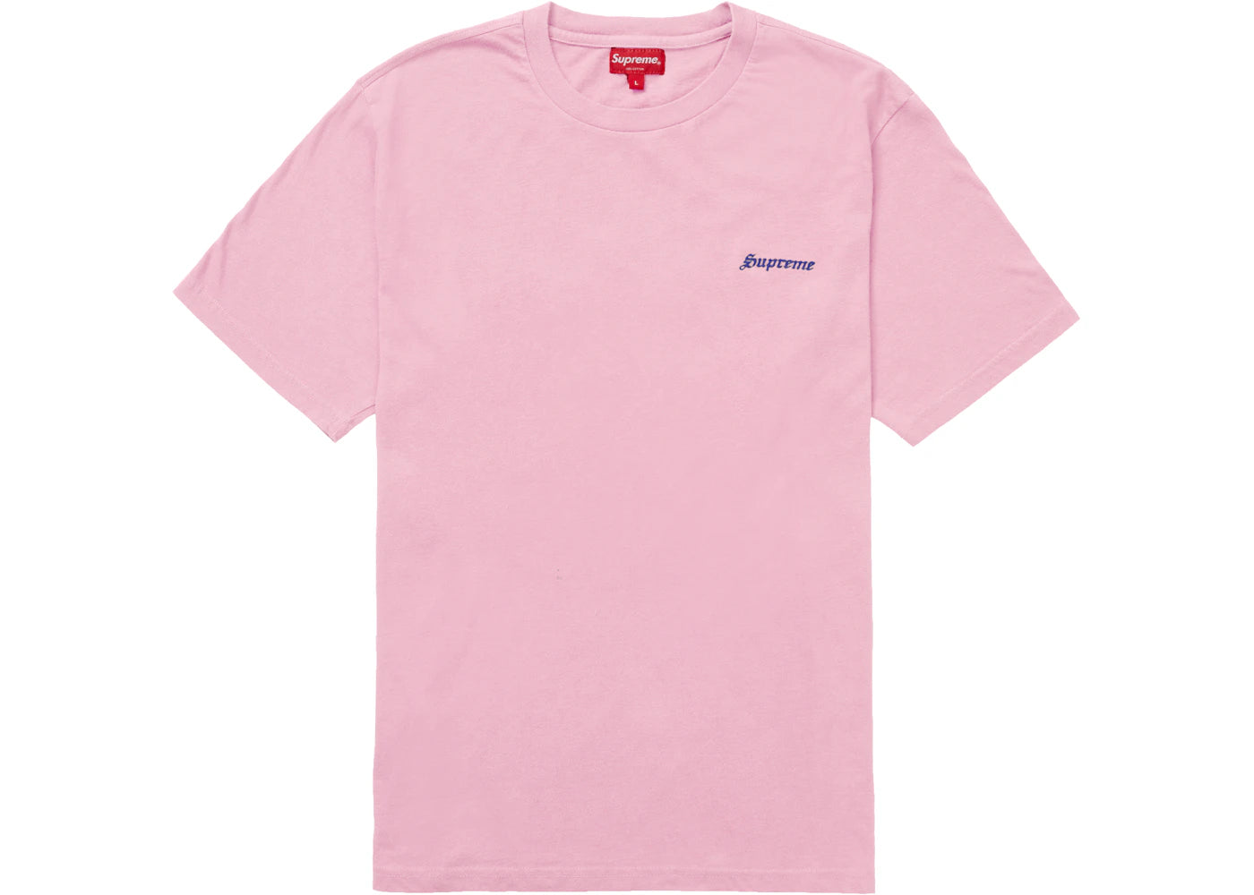 Supreme Washed S/S Tee Light Purple