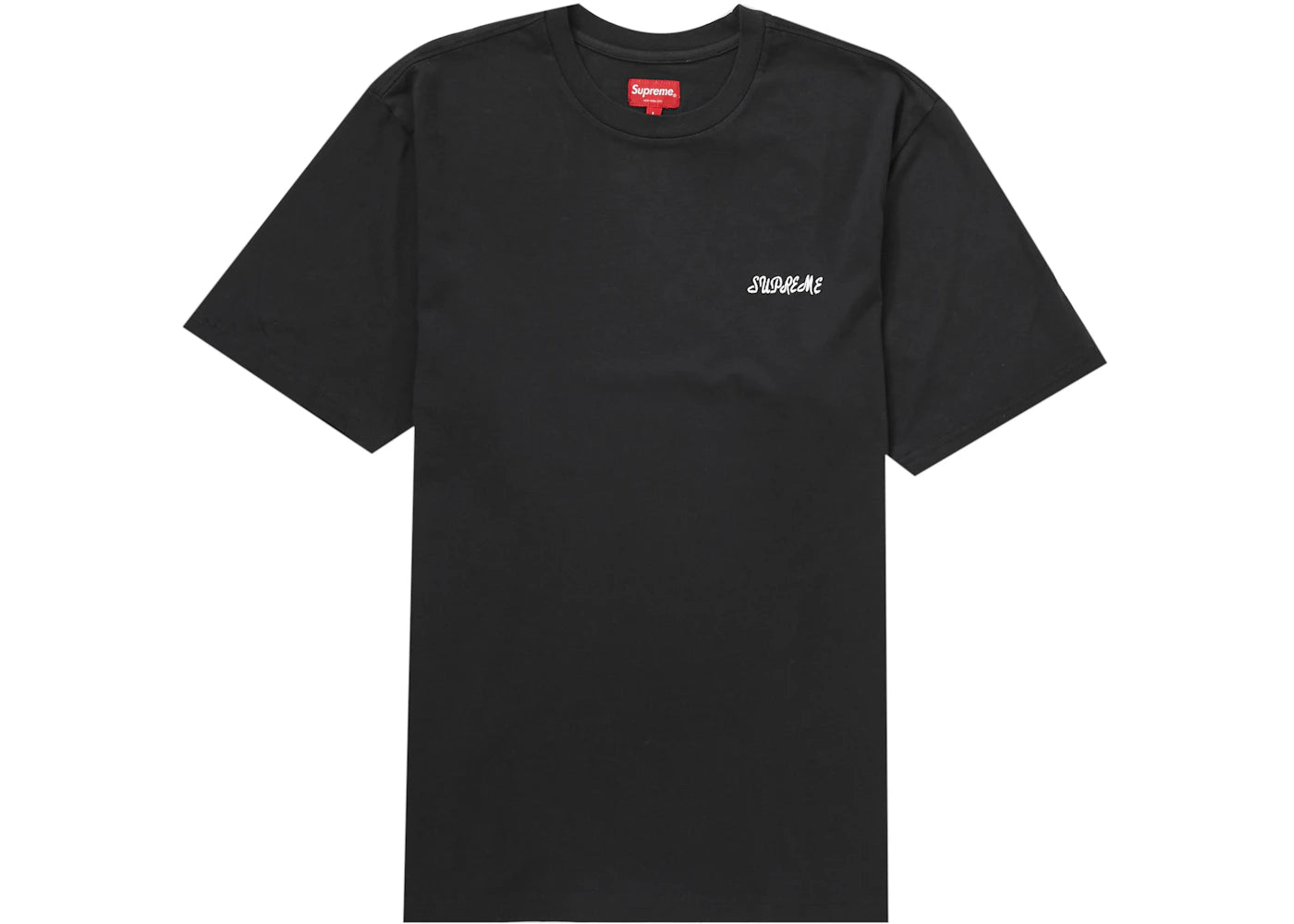 Supreme Washed Script S/S Top Black