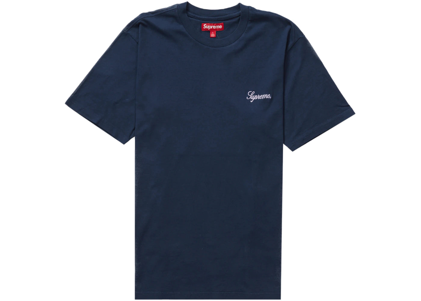 Supreme Washed Script S/S Top (FW23) Navy – Side Kicks