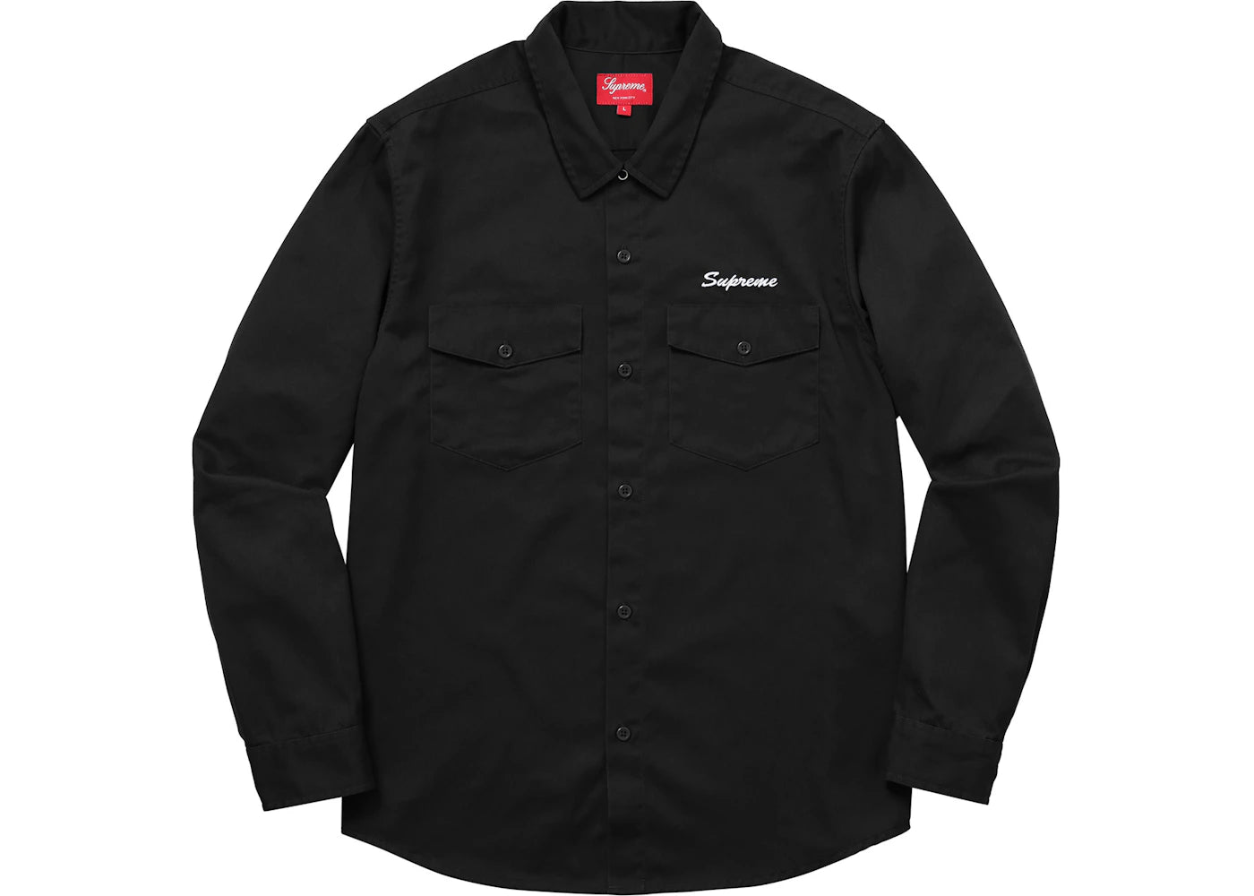 Supreme Waste Work Shirt Black