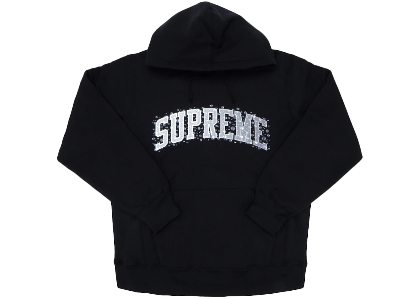 Supreme Water Arc Hooded Sweatshirt Black