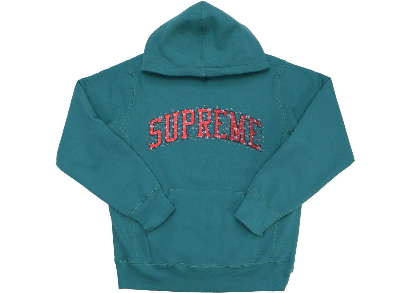 Supreme Water Arc Hooded Sweatshirt Dark Teal